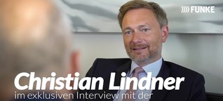 Christian Lindner im Interview mit der Funke Mediengruppe