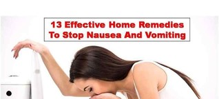13 Effective Home Remedies To Stop Nausea And Vomiting