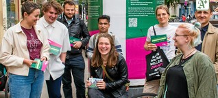 Wie junge Politiker in Hamburg den Wahlkampf aufmischen