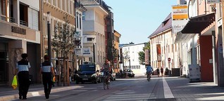 Die neue Fußgängerzone in Lörrach braucht noch Gewöhnungszeit