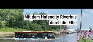 Hafencity Riverbus: Mit dem Bus durch die Elbe