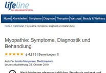 Myopathie: Symptome, Diagnostik und Behandlung