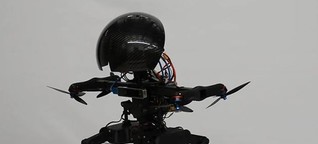 Drohne mit Beinen: Erkundungsroboter für Missionen an Land und in der Luft