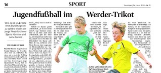 Bjarne für Werder