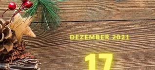 Stresemanns Weihnachtsbaum Kalender für den 17. Dezember