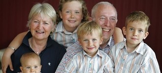 Wunschgroßeltern: Auf einen Schlag vier neue „Enkel"