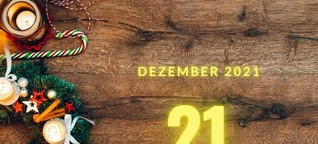 Stresemanns Weihnachtsbaum Kalender für den 21. Dezember