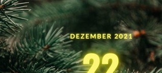 Stresemanns Weihnachtsbaum Kalender für den 22. Dezember
