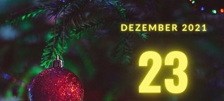 Stresemanns Weihnachtsbaum Kalender für den 23. Dezember