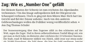 Briefkastenfirmen und Steuerflucht
----
Im reichsten Kanton der Schweiz
----
Zug__Wie_es_„Number_One“_gefällt_-_taz.de.pdf