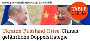 Ukraine-Russland-Krise: Chinas gefährliche Doppelstrategie