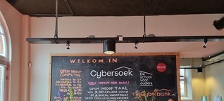 Eine "Tafel" für Laptops - Amsterdam eröffnet erste Cyberbank