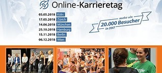 Online-Karrieretag Hamburg - die Jobmesse für die Digitalbranche