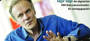 Edgar Selge spielt Erich Honecker: Inspiration vom echten Menschen