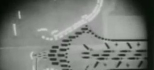 В сети появилось видео тактики блицкрига времен второй мировой войны