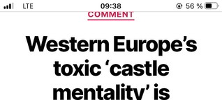 Western Europe's toxic 'castle mentality' is unconscionable