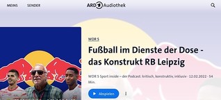 Fußball im Dienste der Dose - das Konstrukt RB Leipzig