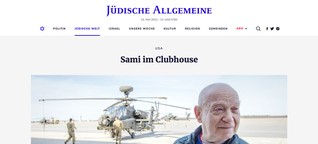Jüdische Allgemeine: Sami im Clubhouse