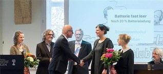 Journalistenpreis für Franziska Jäger