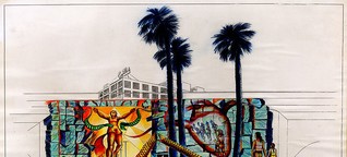 El pasado y el presente del mural se expone en el Getty