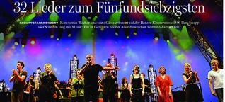 Vier Stunden Konzert: Konstantin Wecker feiert mit 4500 Fans 75. Geburtstag
