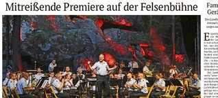 Heeresmusikkorps und Pulp Fiction begeistern mit "Band'n'Brass"