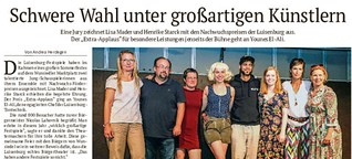 Marktplatzfest: Nachwuchs-Schauspielerinnen der Luisenburg ausgezeichnet