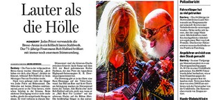 Judas Priest feiern in Bamberg lautstark fünfzig Jahre Heavy Metal