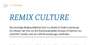 Esch sur Alzette: Kulturen neu gemischt
