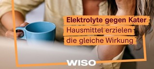 Helfen Elektrolyte wirklich gegen Kater? | ZDF WISO (Instagram)