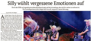DDR-Rocklegende Silly überzeugt auf der Luisenburg in Wunsiedel