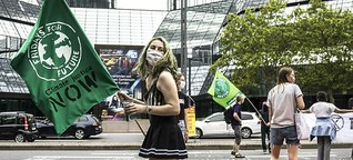 Demonstration von Fridays for Future: Spätsommer der Klimaproteste