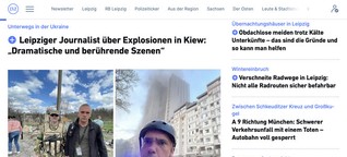 Leipziger Journalist über Explosionen in Kiew: „Dramatische und berührende Szenen“