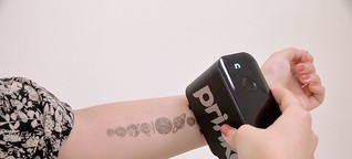 Prinker : le premier appareil à tatouage éphémère est disponible en France