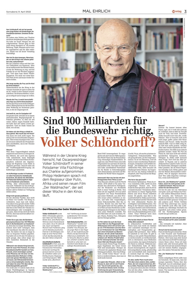 Sind 100 Milliarden für die Bundeswehr richtig, Volker_Schlöndorff?