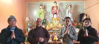 Baugenehmigung fehlt: Berliner Buddhisten fürchten um ihre Pagode