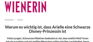 Warum es wichtig ist, dass Arielle eine Schwarze Disney-Prinzessin ist - WIENERIN Online