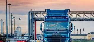 Colin-on-Cars - Gas powered Volvo trucks for local users