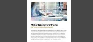 Milliardenschwerer Markt: Die Tricks im Online-Datenhandel 