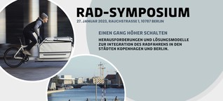 Moderation "Rad-Symposium" Dänische Botschaft Berlin