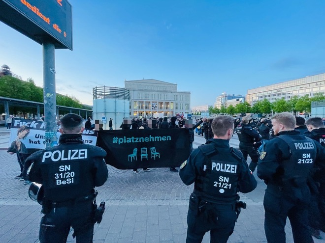 Polizeiproblem in Leipzig?