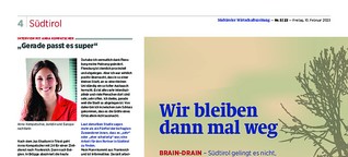 Brain-Drain: Darum verliert Südtirol junge Talente