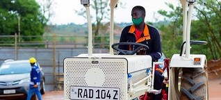 Africa Automotive - VW electric tractors for Rwanda