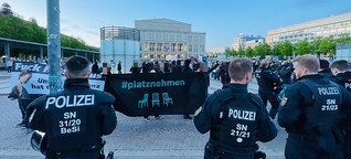 Polizeiproblem in Leipzig?
