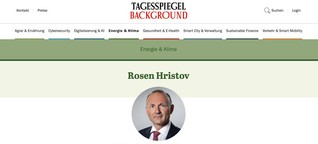 Rosen Hristov - Energieminister von Bulgarien