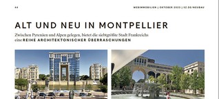 Alt und Neu in Montpellier