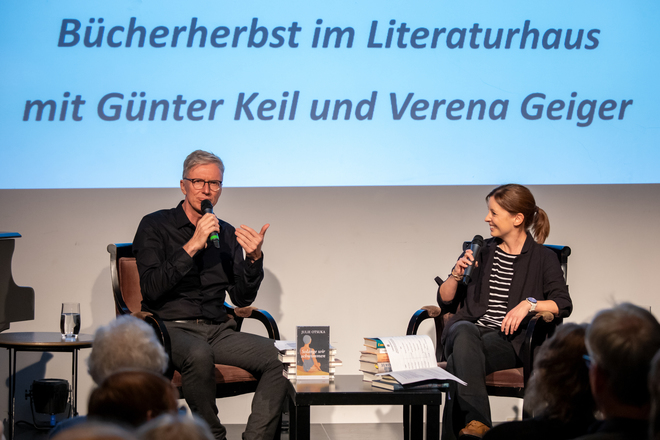Moderation "Bücherherbst 2023" im Literaturhaus Herne