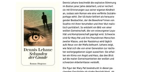 Rezension des neuen Romans von Dennis Lehane
