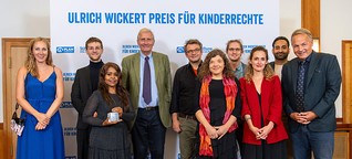 Ulrich Wickert Preis für Kinderrechte für "Jetzt mal konkret"-Beitrag