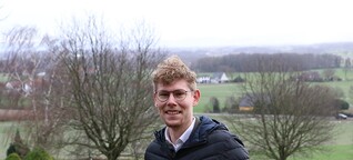 Mathis Lemke ist 25 Jahre alt - und damit wohl der jüngste Heimatpfeger in Minden-Lübbecke